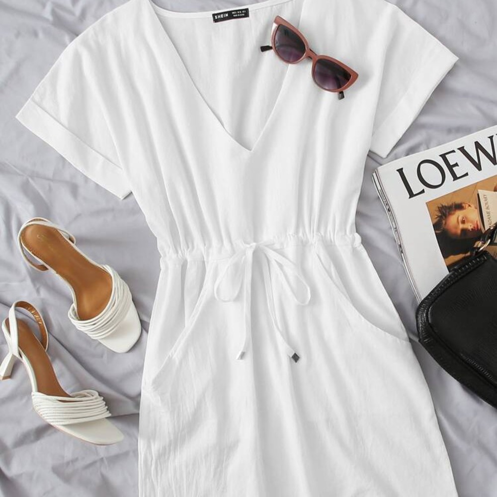 White dress